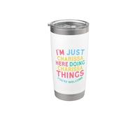 Charissa Here Doing Charissa Things Funny Nome Charissa Bicchiere termico in acciaio inox doppia parete