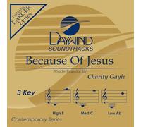 Charity Gayle - Because Of Jesus [Accompaniment/Performance Track]