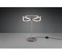 CHARIVARI LAMPADA DA TAVOLO LED ACCIAIO SATINATO ELLISSI DIMMERABILE H. 50CM 26W · 1x 2500lm, 3000K