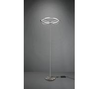 CHARIVARI PIANTANA LED 31W · 1x 4100lm, 3000K ACCIAIO SATINATO ELLISSI DIMMERABILE H. 175CM