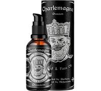 Charlemagne Beard Oil Tobacco/Vanilla - VINCITORE DI DIVERSE PROVE DI CONFRONTO - olio da barba uomo 100% vegano 30 ml di profumo di vaniglia e tabacco - Olio Barba uomo Oli da barba olio per barba