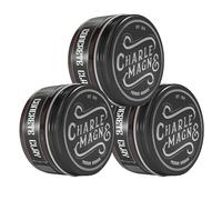 Charlemagne Hair Clay Pomade - 100 ml - Crema modellante opaca e argilla modellante per uomo - Prodotto per lo styling dei capelli solubile in acqua