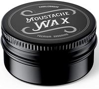 Charlemagne Moustache Wax - Cera per Baffi Uomo - Realizzata con Cera d'Api e Burro di Cocco - Ingredienti Naturali per Cura e Stile