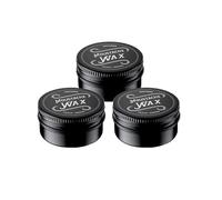 Charlemagne Moustache Wax - Set di 3 Cere per Baffi e Barba - Ingredienti Naturali con Vera Cera d'Api - Ideale per Styling
