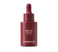 Charlemagne Olio Barba Uomo - 30 ml, Durmont | Profumo Terroso Tradizionale, Ammorbidente e Idratante - Olio di Argan, Jojoba - Allevia il Prurito, Ammorbidisce Peli Irsuti