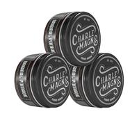 Charlemagne Originale Pomata per Uomo - 3x 100 ml, Tenuta Media
