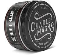 Charlemagne Pomata opaca per capelli - 100 ml Crema e pomata premium per lo styling dei capelli da uomo - Argilla per capelli con finitura opaca (100 Ml, Tenuta forte)