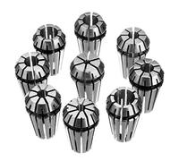ChaRLes 9Pcs Er16 1/8 A 3/8 Inch Spring Collet Chuck Collet Per Cnc Milling Lathe Tool