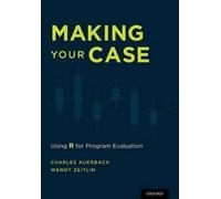 Charles Auerbach Wendy Zeitlin Making Your Case (Tascabile)