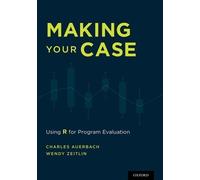 Charles Auerbach Wendy Zeitlin Making Your Case (Tascabile)