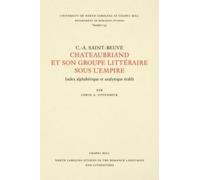 Charles Augustine Sain Chateaubriand Et Son Groupe LittÃ©raire Sous (Tascabile)