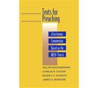 Charles B. Cousar Texts for Preaching, Year A (Tascabile)
