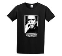 Charles Bukowski Quotes Cotton Find What You Love Funny O-Neck 100% Cotton Short Sleeve Unisex T-Shirt XL