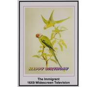 Charles Chaplin L'immigrato: 16x9 Widescreen TV.: Biglietto di auguri: Buon compleanno