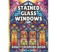 Charles D Wolff Stained Glass Window Coloring Book (Tascabile)