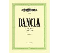 Charles Dancla 15 Studies Op.68 for Violin with 2nd Violin Accompan (Tascabile)