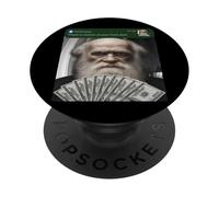 Charles Darwin C'è movimento alla tua porta di casa sciocco PopSockets PopGrip Adesivo