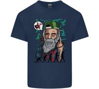 Charles Darwin Evolution Ateismo Atheism Uomo Cotone T-Shirt