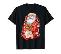 Charles Darwin Evolution Theory - Carta da Regalo con Babbo Natale Maglietta
