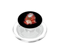 Charles Darwin Evolution Theory - Carta da regalo con Babbo Natale PopSockets PopGrip per MagSafe
