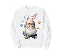Charles Darwin Evolution Theory Easter Rabbit Egg Bunny Earars Felpa