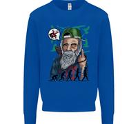 Charles Darwin Evoluzione Ateo Ateismo Uomo Felpa Maglione