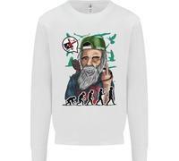 Charles Darwin Evoluzione Ateo Ateismo Uomo Felpa Maglione