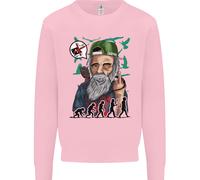 Charles Darwin Evoluzione Ateo Ateismo Uomo Felpa Maglione