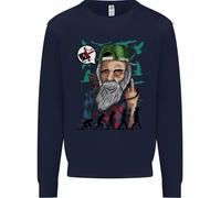 Charles Darwin Evoluzione Ateo Ateismo Uomo Felpa Maglione