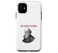 Charles Darwin (Grafica illustrazione minimalista) Custodia per iPhone 11