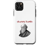 Charles Darwin (Grafica illustrazione minimalista) Custodia per iPhone 11 Pro Max