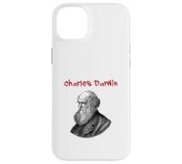 Charles Darwin (Grafica illustrazione minimalista) Custodia per iPhone 14 Plus
