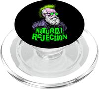 Charles Darwin Punk Selezione Naturale Rifiuto Scienza Divertimento PopSockets PopGrip per MagSafe