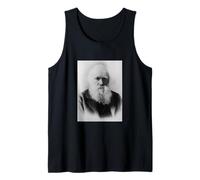 Charles Darwin Ritratto Evoluzione Scienziato Naturalista Canotta