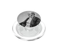 Charles Darwin Ritratto Evoluzione Scienziato Naturalista PopSockets PopGrip per MagSafe