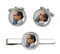 Charles Dickens Gemelli E Fermacravatta Set