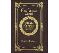 Charles Dickens Large Print - A Christmas Carol - Grand Type (Copertina rigida)