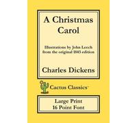 Charles Dickens Marc Ca A Christmas Carol (Cactus Classics Large Pr (Tascabile)