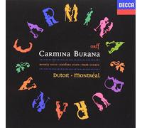CHARLES DUTOITO, MONTREAL SYMPHONY ORCHESTRA - ORFF:CARMINA BURANA - DUTOIT,