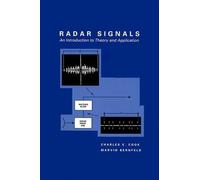 Charles E. Cook Marvin Bernfeld Marvin Bernfiel Radar Signals (Copertina rigida)