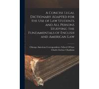 Charles Erehart A Concise Legal Dictionary Adapted for the Use of La (Tascabile)
