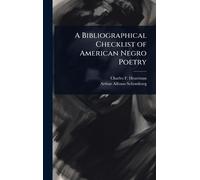 Charles F 1883-1953 Heartman A A Bibliographical Checklist o (Copertina rigida)