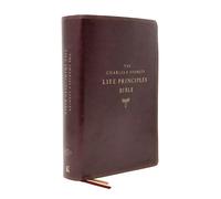 Charles F. Stan NASB, Charles F. Stanley Life Principles (Rilegato in ecopelle)