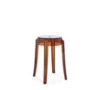 Charles Ghost Sgabello H45 Ambra