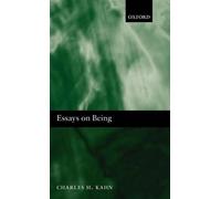 Charles H. Kahn Essays on Being (Copertina rigida)