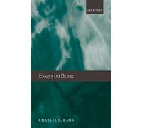 Charles H. Kahn Essays on Being (Copertina rigida)
