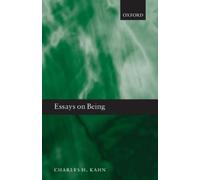 Charles H. Kahn Essays on Being (Tascabile)