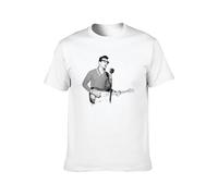 Charles Hardin Holley - Buddy Holly Mens Short Sleeve White S
