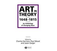Charles Harrison Art in Theory 1648-1815 (Tascabile)