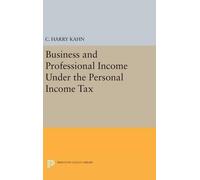 Charles Harry K Business and Professional Income Under the Pe (Copertina rigida)